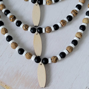 Salty Kids Surfboard Necklace and Bracelet - Set Or Each