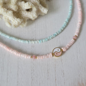 "Grommet" Heishi Shell Girl's Surfer Necklaces - Multiple Styles Available