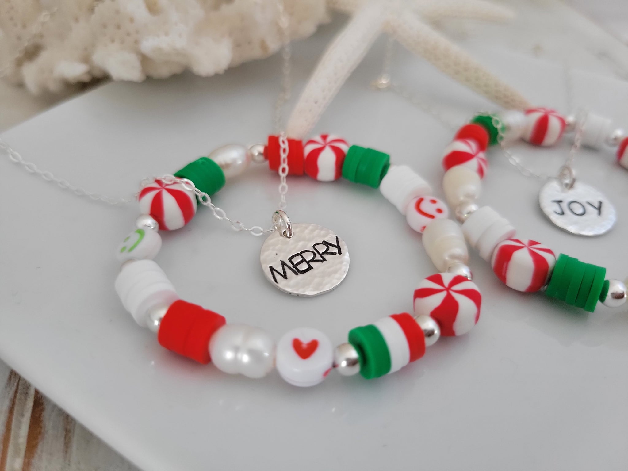 Christmas Fun Bracelets - Set of 3 or Each - Unisex Options