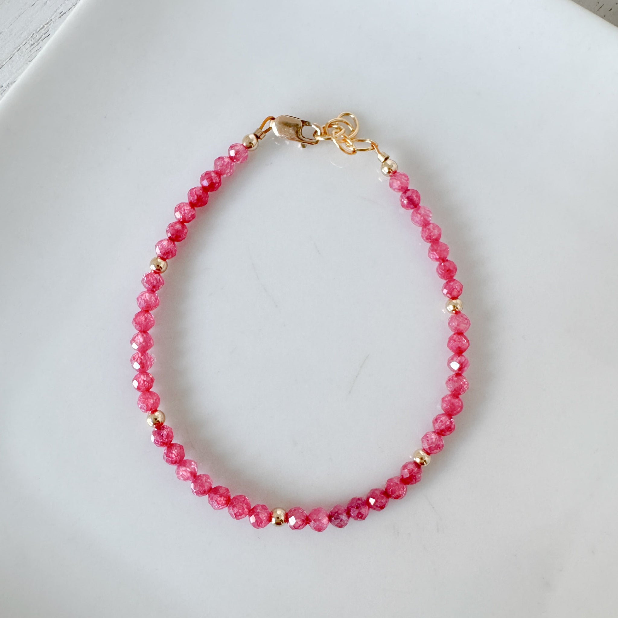 Shimmering Cubic Zirconia & Flower Stacking Bracelet - Set of 3 or Each