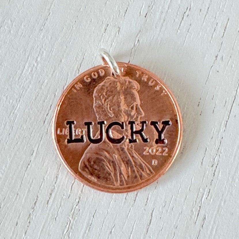 LUCKY Penny - Add On Charm Only - Any year