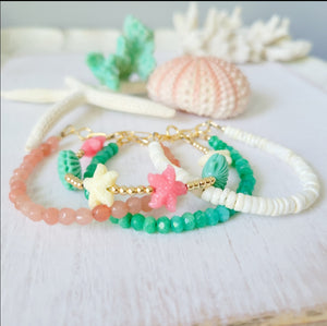 Mermaid - Girls Beach Bracelet - Set or Each