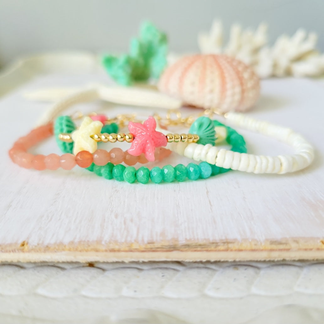 Mermaid - Girls Beach Bracelet - Set or Each