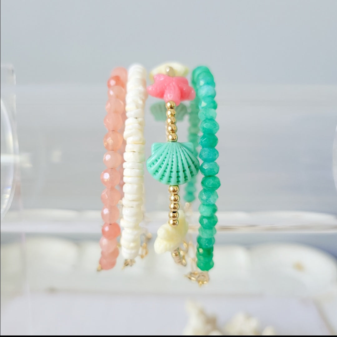 Mermaid - Girls Beach Bracelet - Set or Each