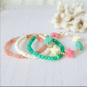 Mermaid - Girls Beach Bracelet - Set or Each