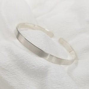 Custom Cuff Bracelet - Sterling Silver