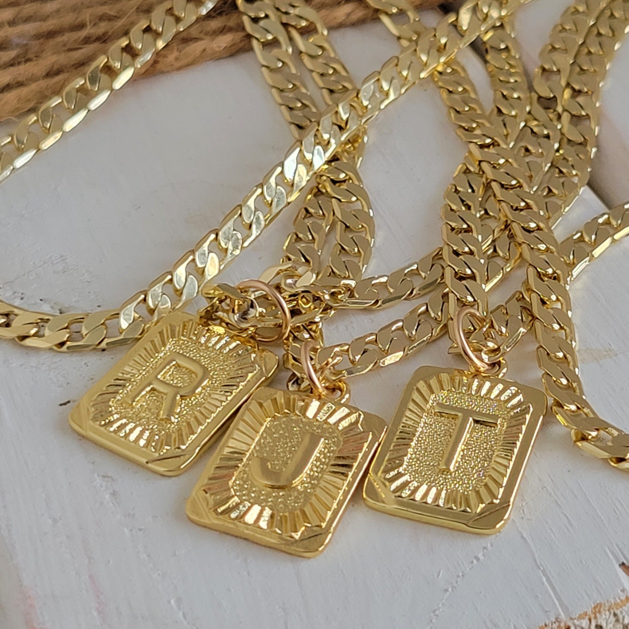 Karat Rush 14K Gold Initial F Necklace