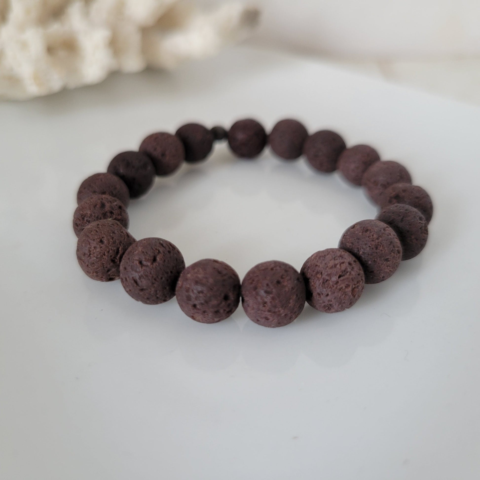 Neutral Natural Stone Bead Bracelets - 1 Bracelet