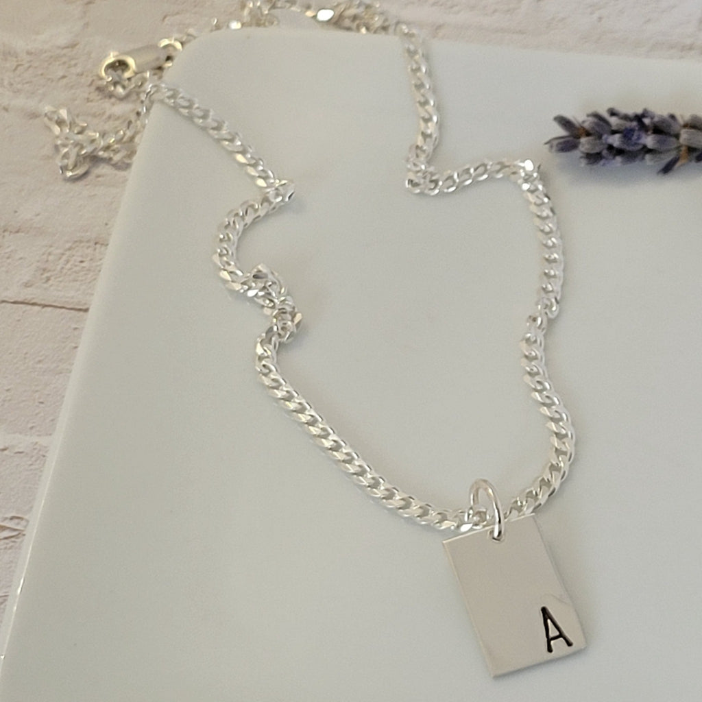 Children's Silver Cuban Chain Necklace (Boys) - Sterling Silver