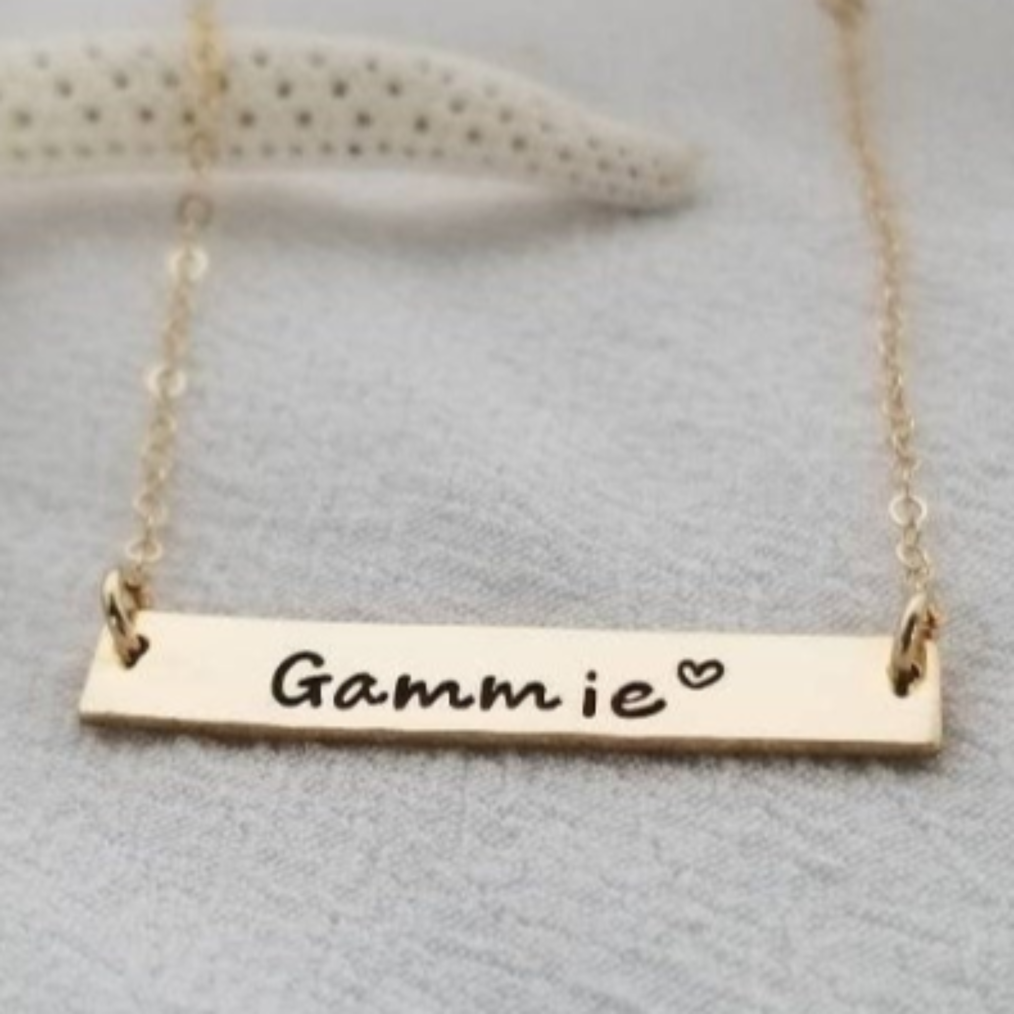The "Presley" - Gold or Rose Gold Name Bar Necklace