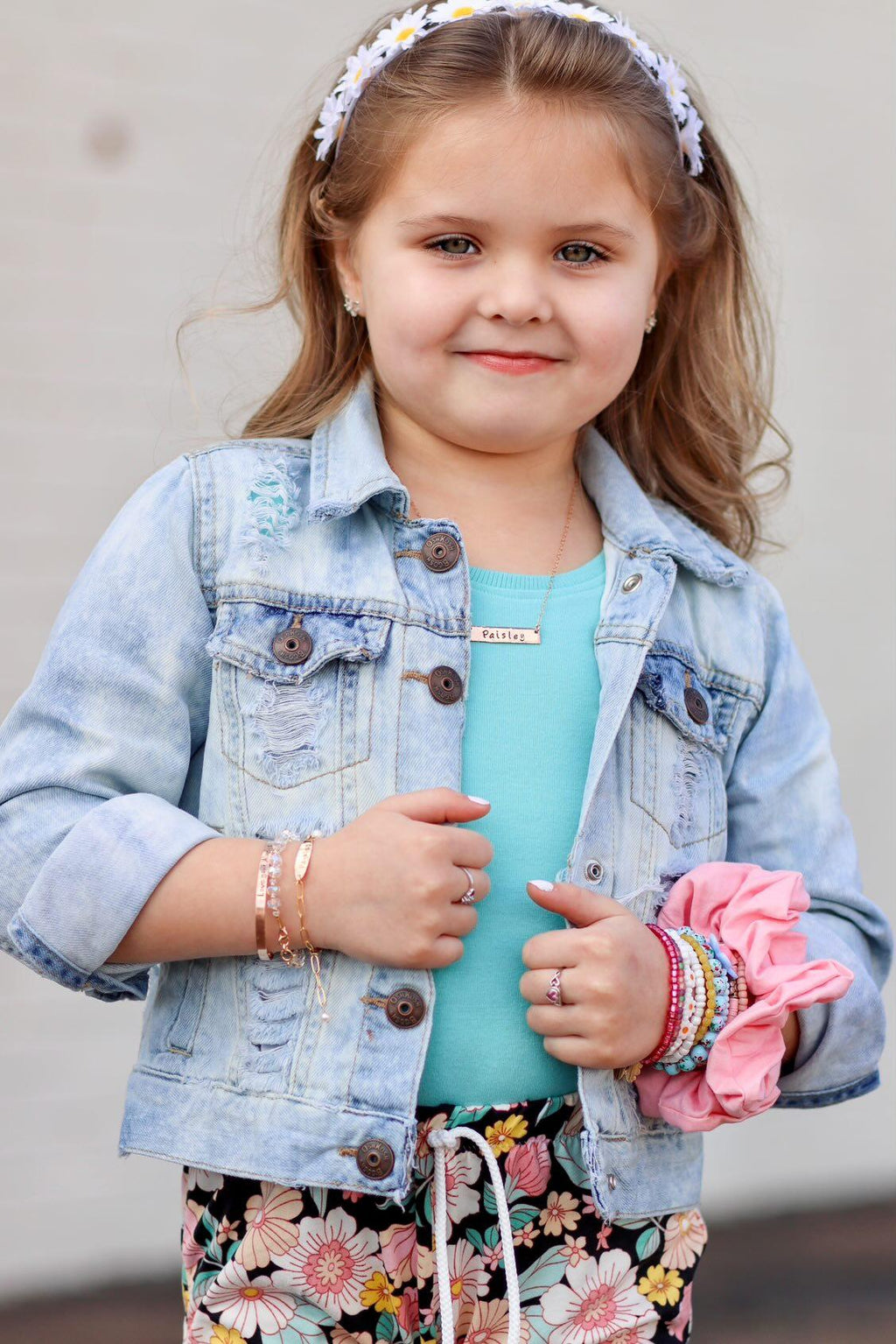 Babies Custom ID or Name Bracelet - Sterling or Gold
